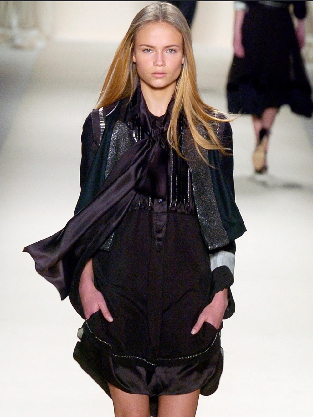 Rare Runway Chloé FW2005 Wool Cashmere Jacket Look #6 Phoebe Philo Era Archival